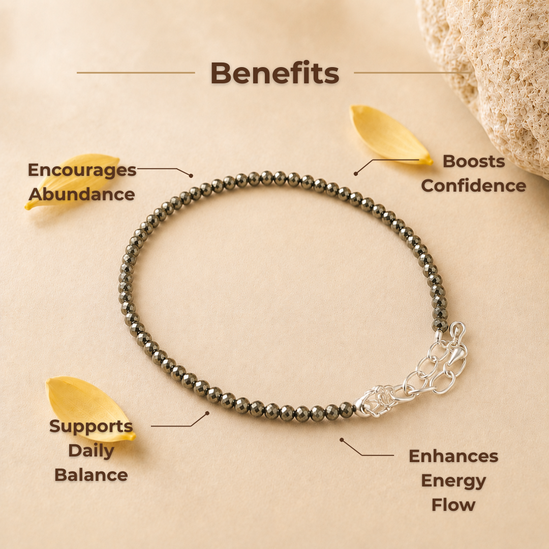 Pyrite Anklet