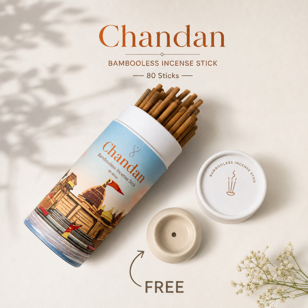 Chandan & Sanjivini Bambooless Incense Stick