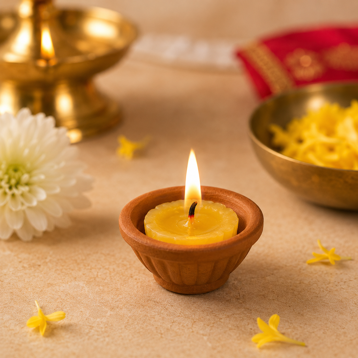 Pure Ghee Diya - 60 pieces