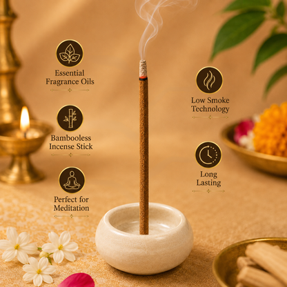 Combo of Sanjivini Incense Stick + Pure Ghee Diya